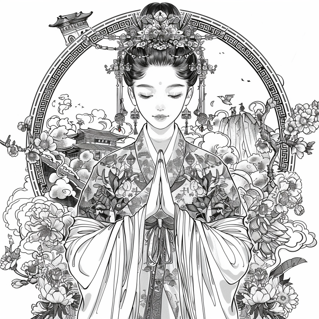 The Rainbow Empress of Eternal Bloom