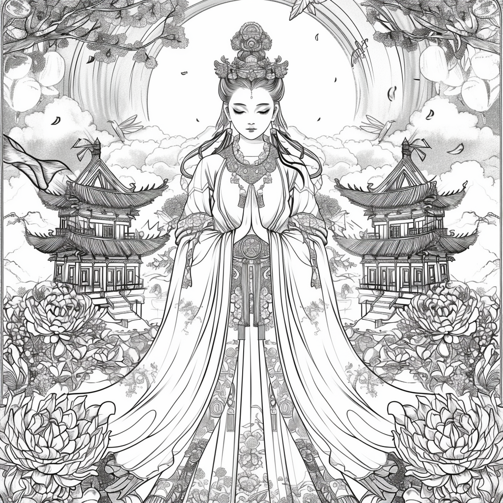 The Rainbow Empress of Eternal Bloom