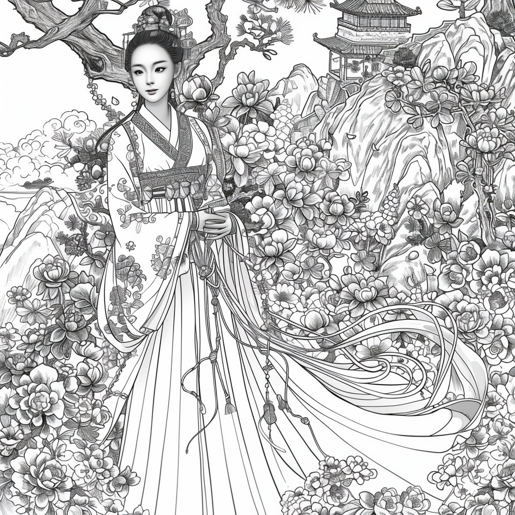 The Rainbow Empress of Eternal Bloom