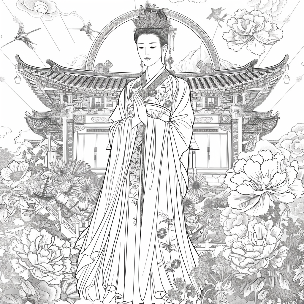 The Rainbow Empress of Eternal Bloom