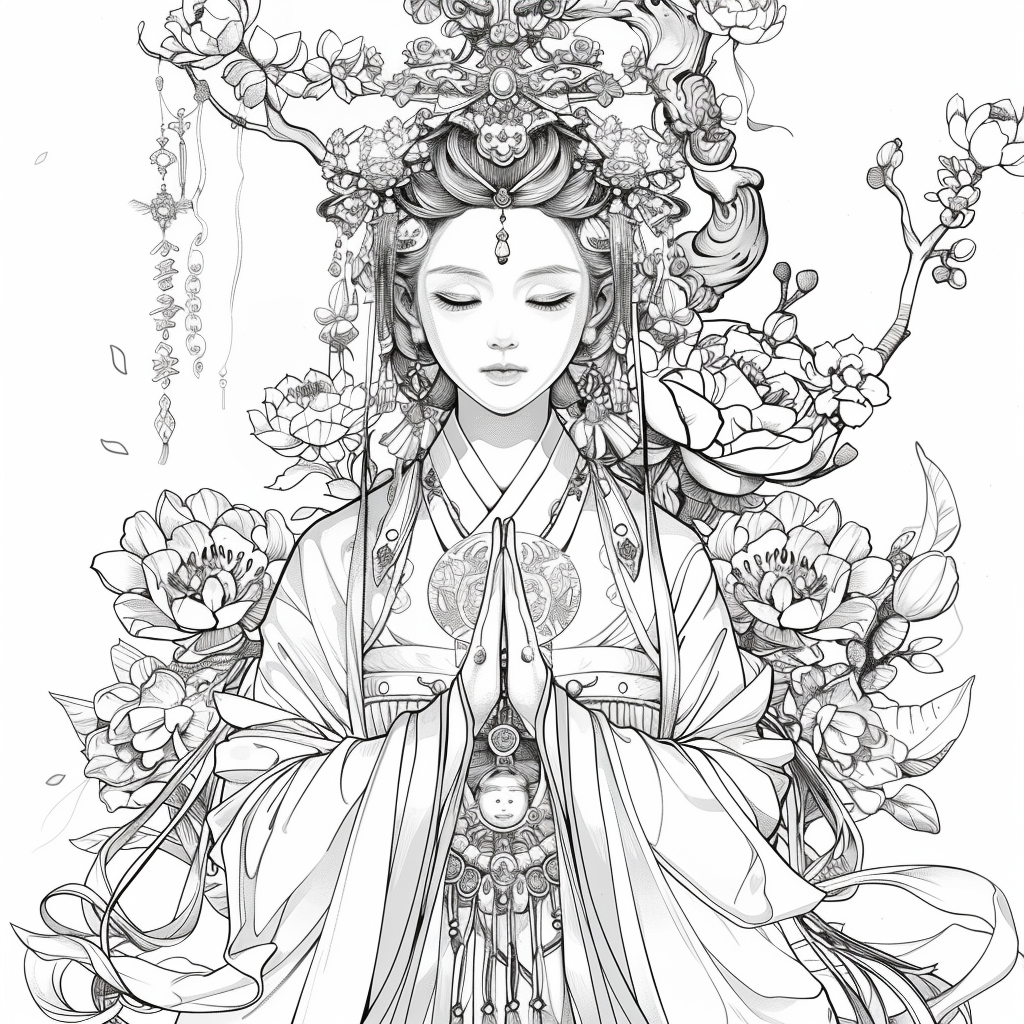 Celestial Harmony: The Winged Guardian of Light