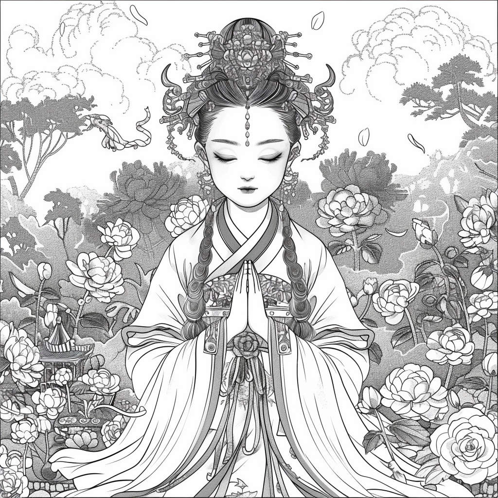 The Rainbow Empress of Eternal Bloom