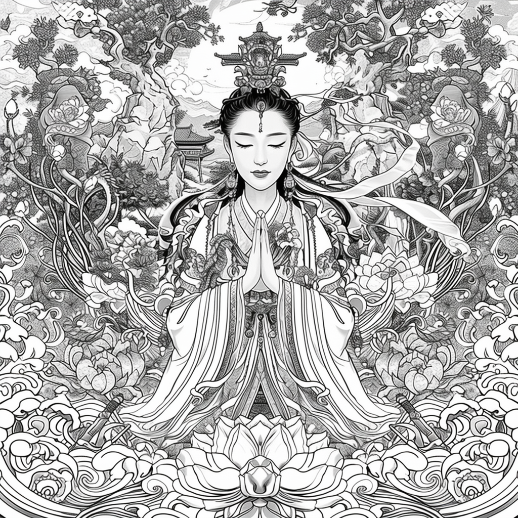 Golden Elegance – The Peony Empress