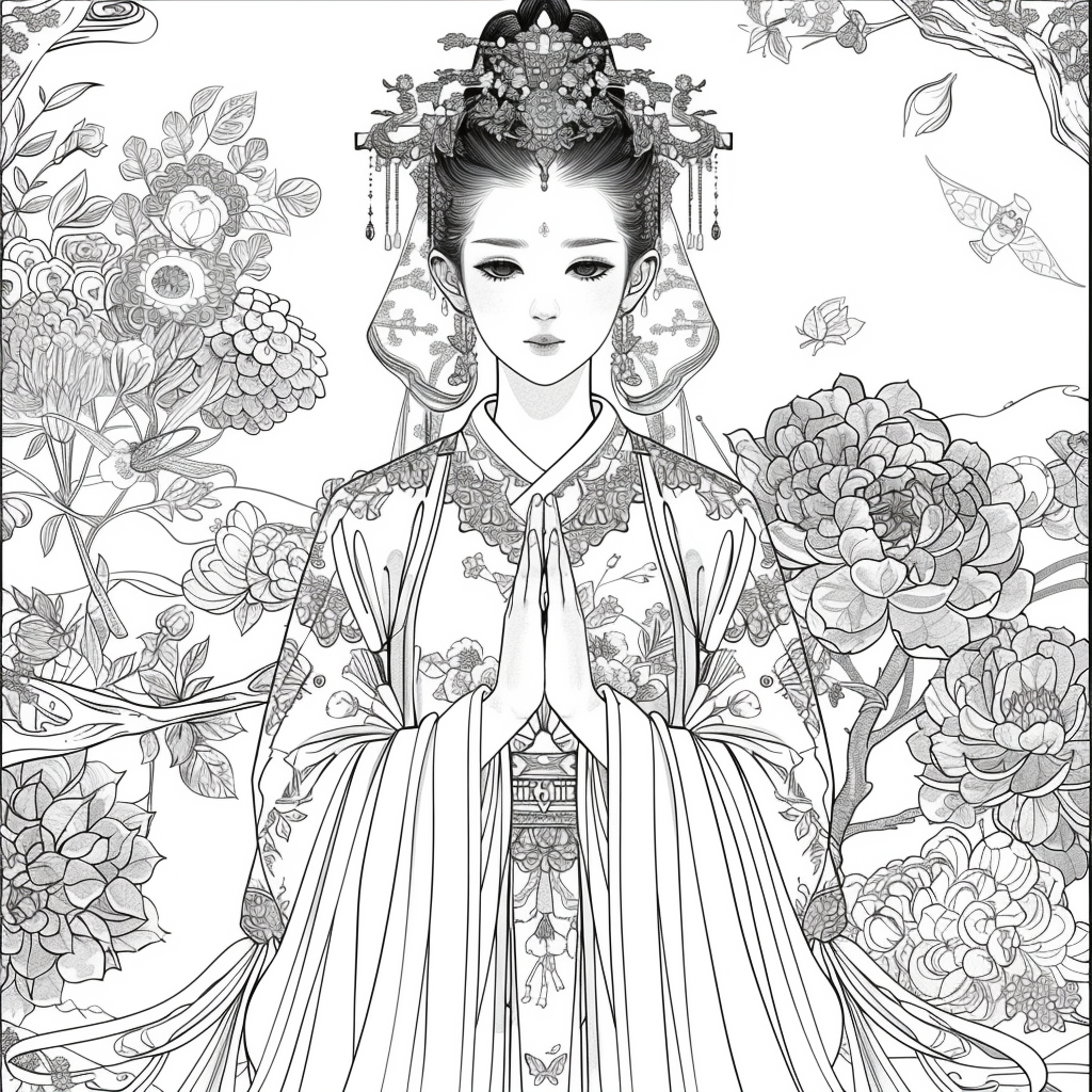 Elegance in Bloom – The Noble Flower of Joseon