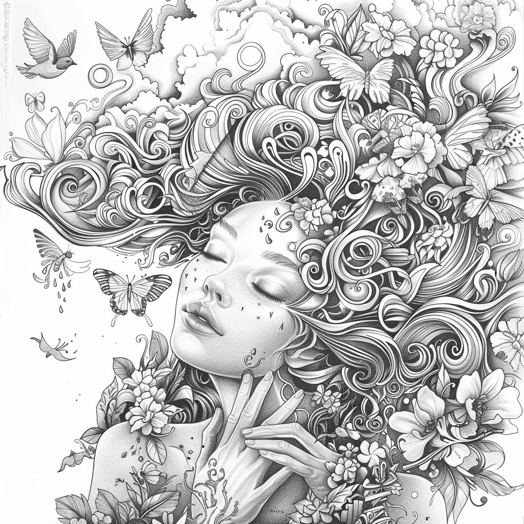 The Butterfly Muse of Eternal Spring