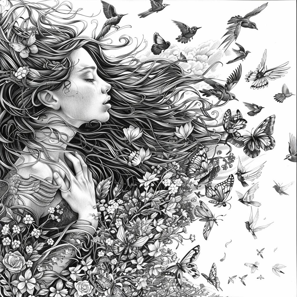 The Butterfly Muse of Eternal Spring