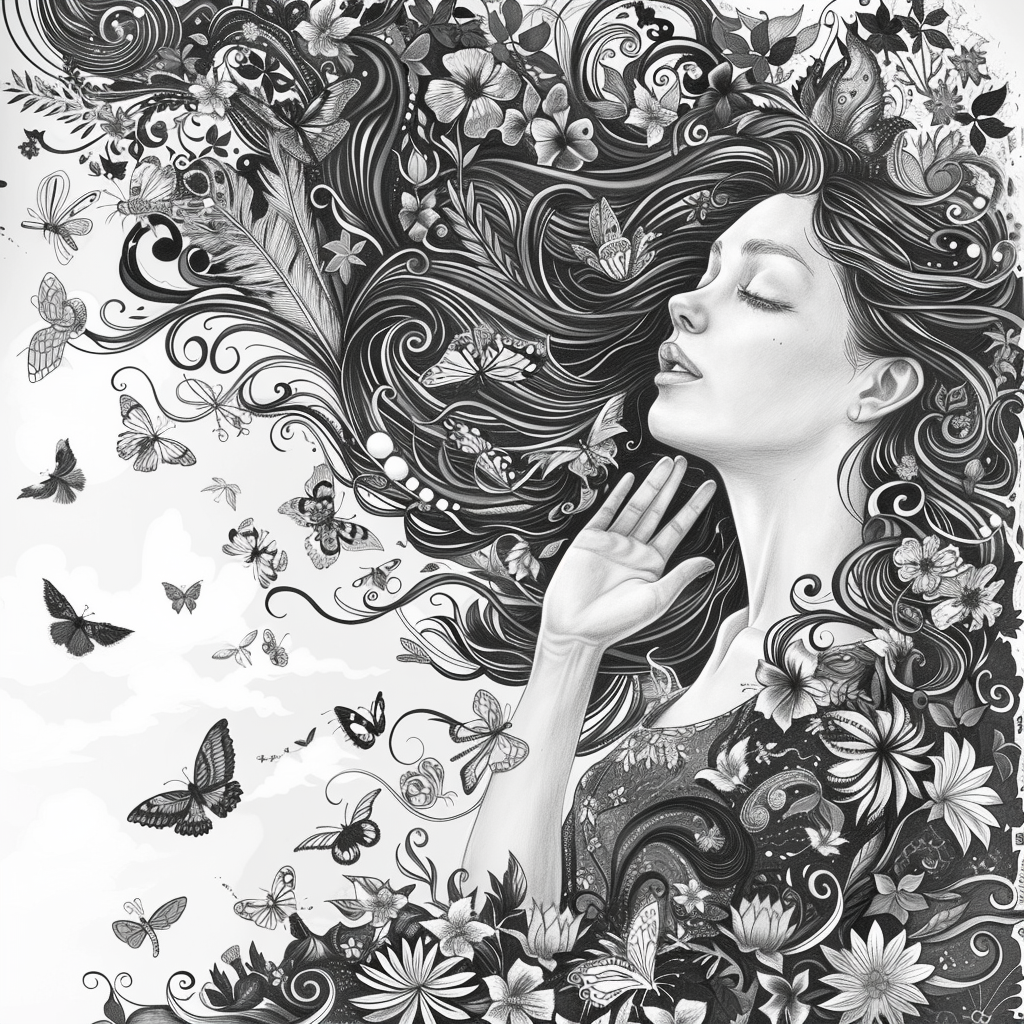 The Butterfly Muse of Eternal Spring
