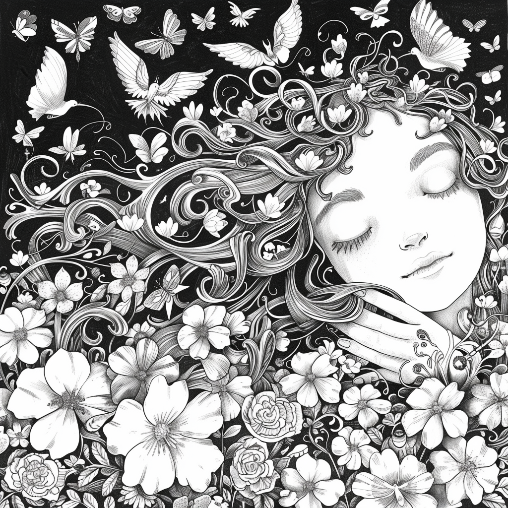 The Butterfly Muse of Eternal Spring