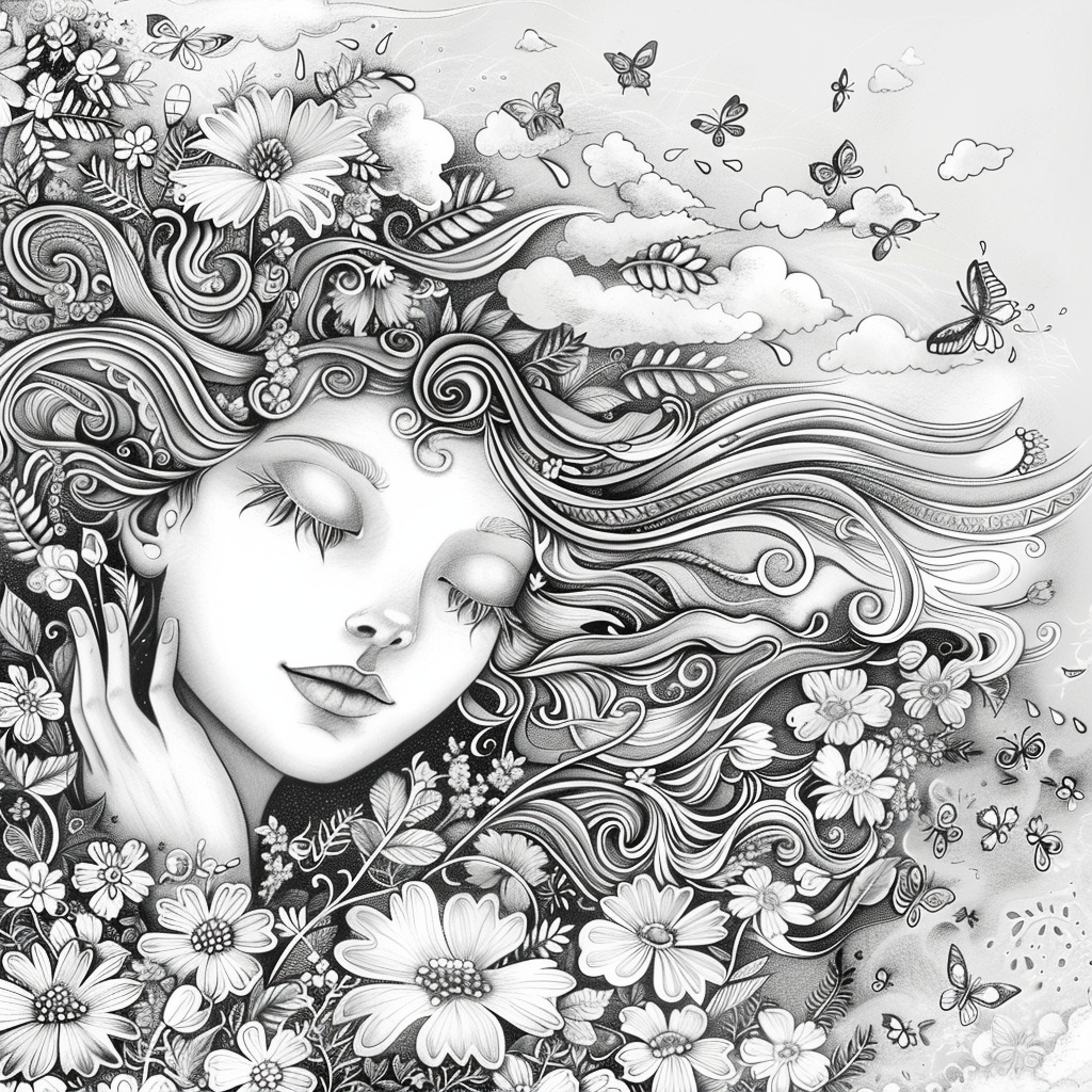The Butterfly Muse of Eternal Spring