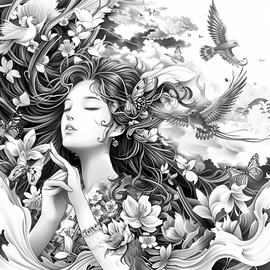 The Butterfly Muse of Eternal Spring
