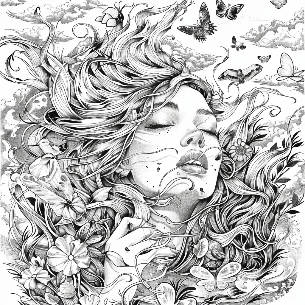 The Butterfly Muse of Eternal Spring