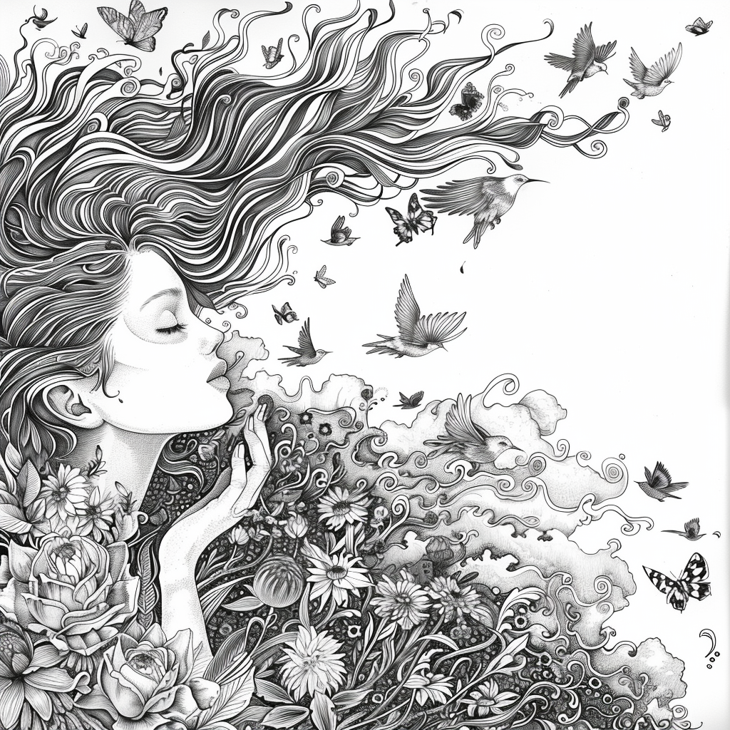 The Butterfly Muse of Eternal Spring