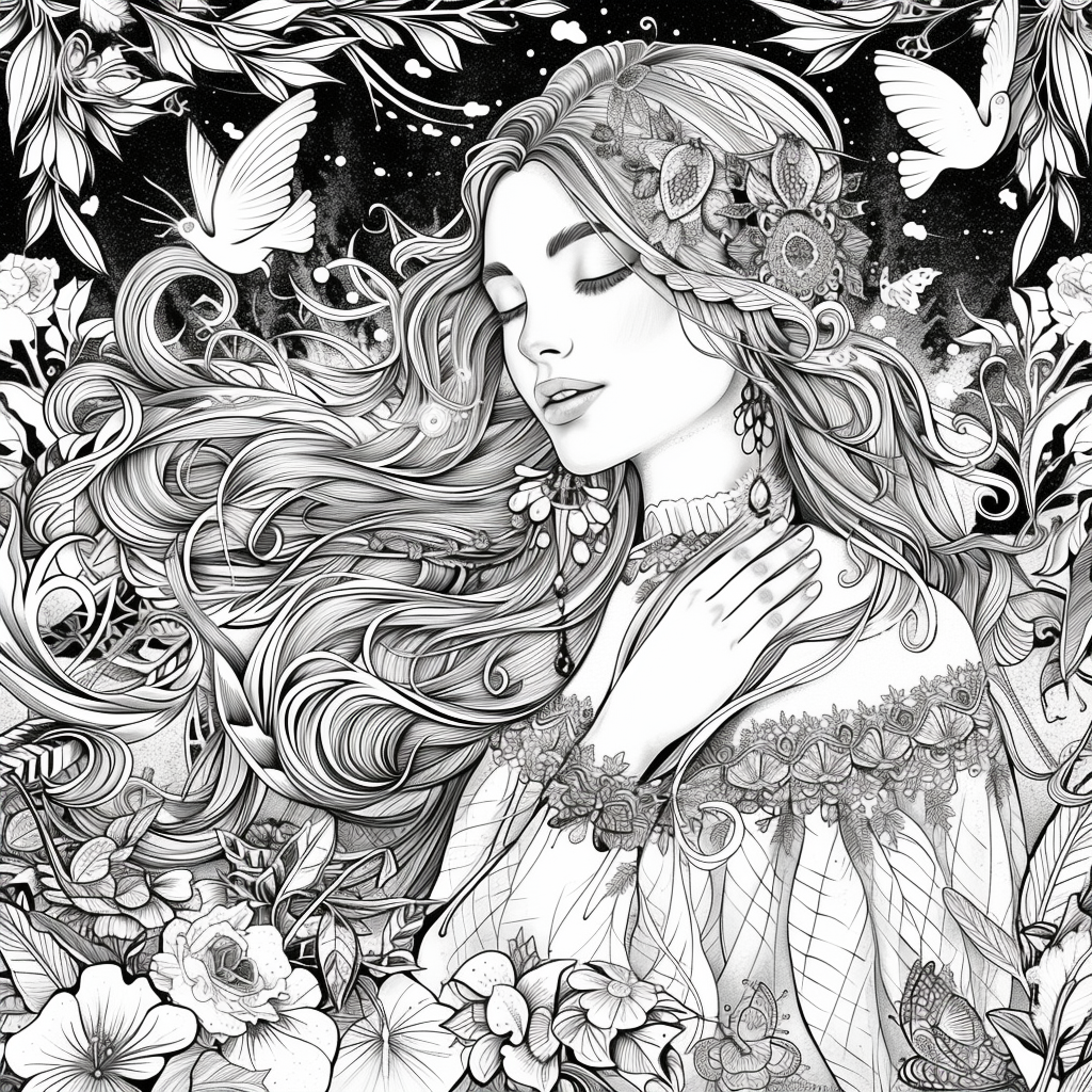 The Butterfly Muse of Eternal Spring