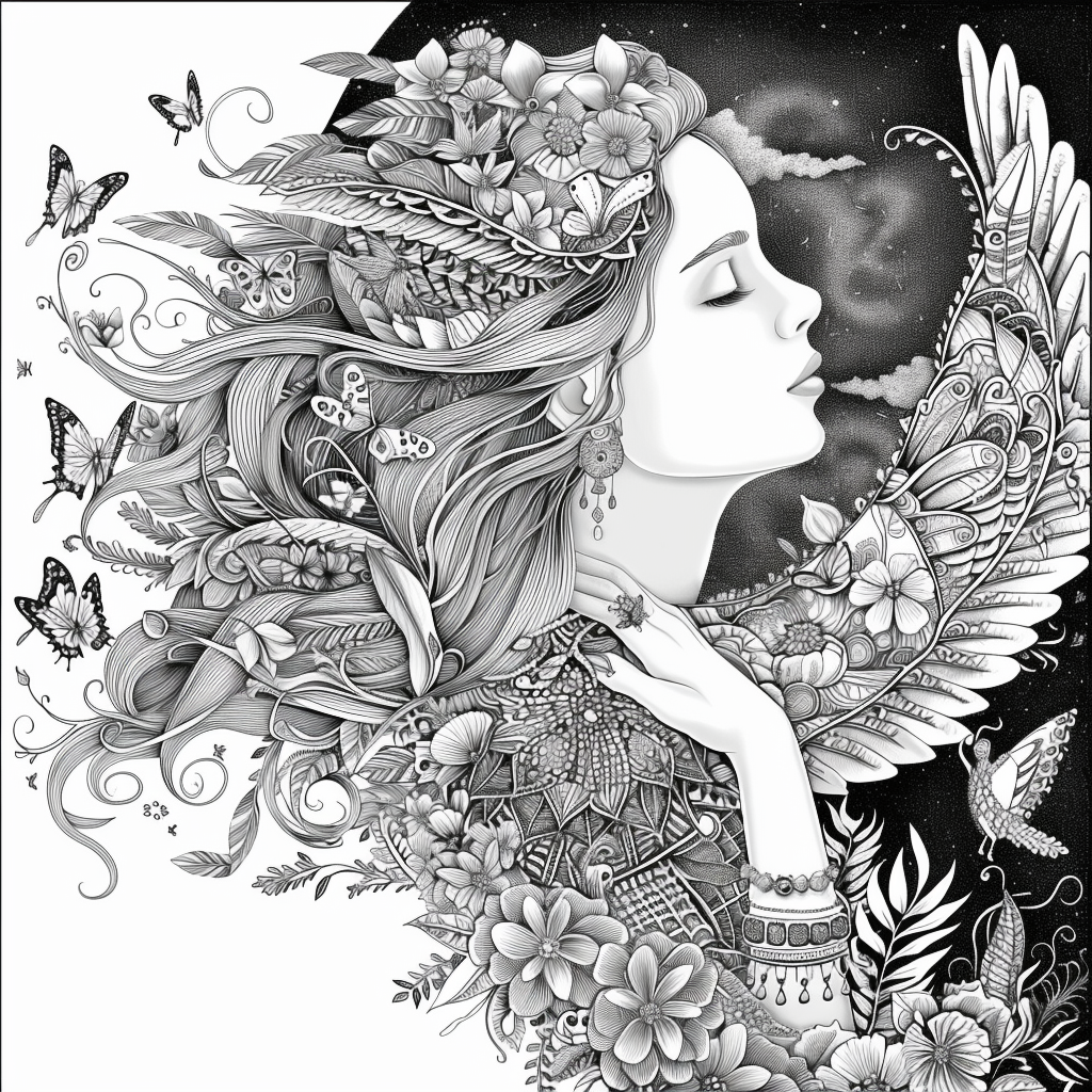The Butterfly Muse of Eternal Spring