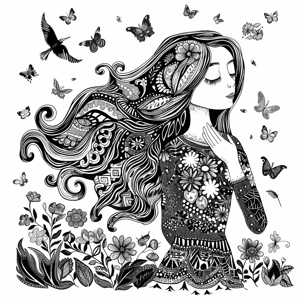 The Butterfly Muse of Eternal Spring