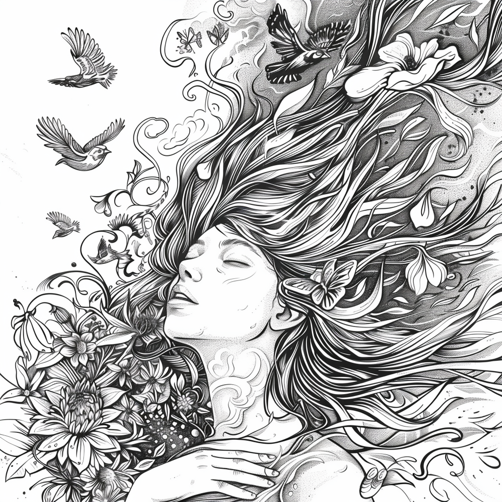 The Butterfly Muse of Eternal Spring