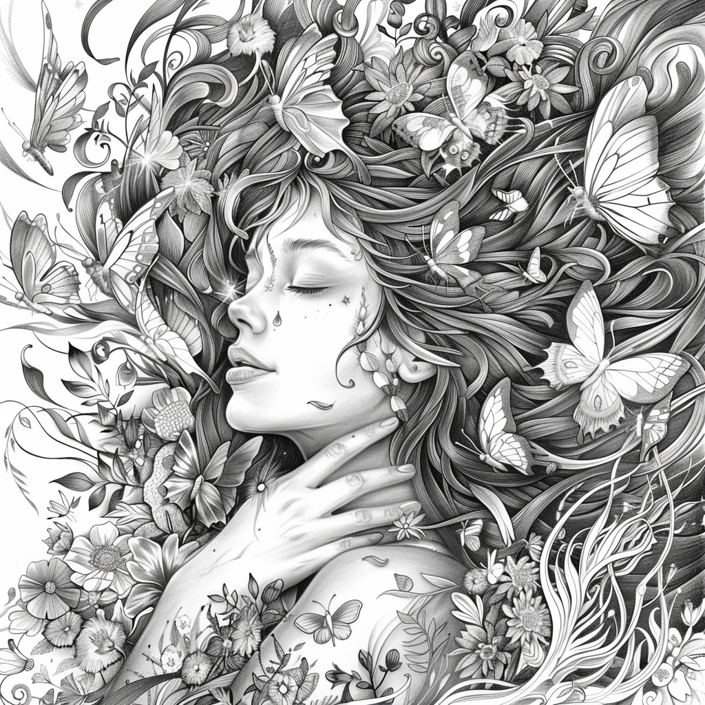 The Butterfly Muse of Eternal Spring