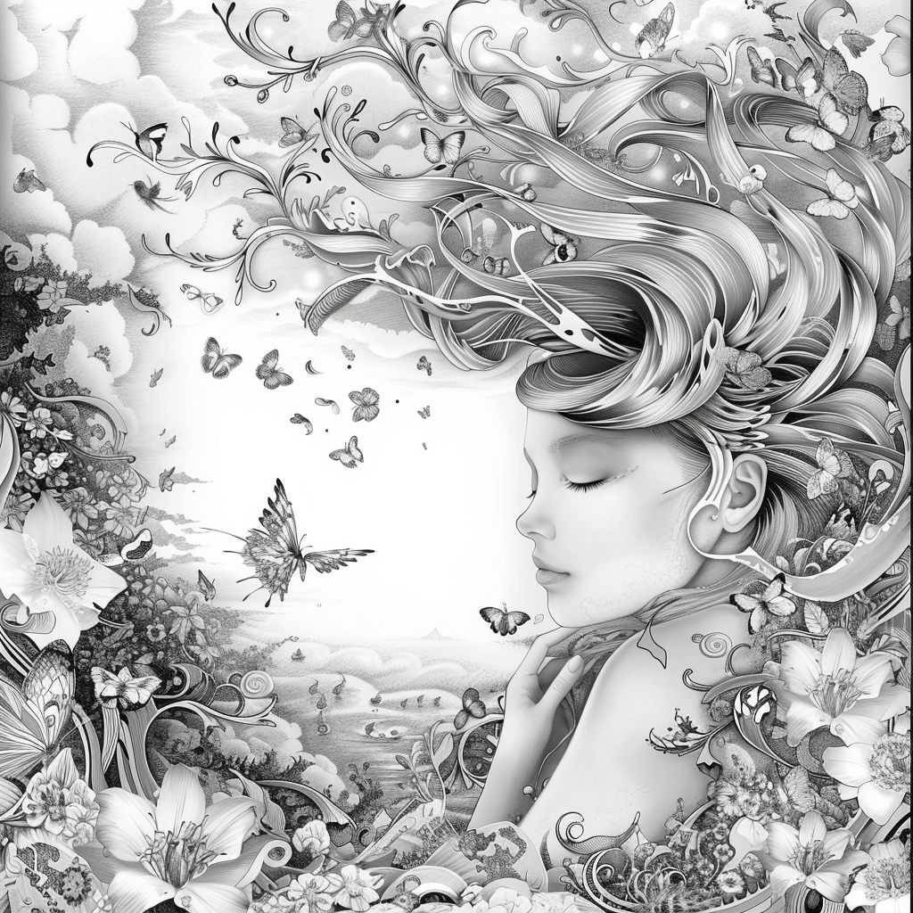 The Butterfly Muse of Eternal Spring