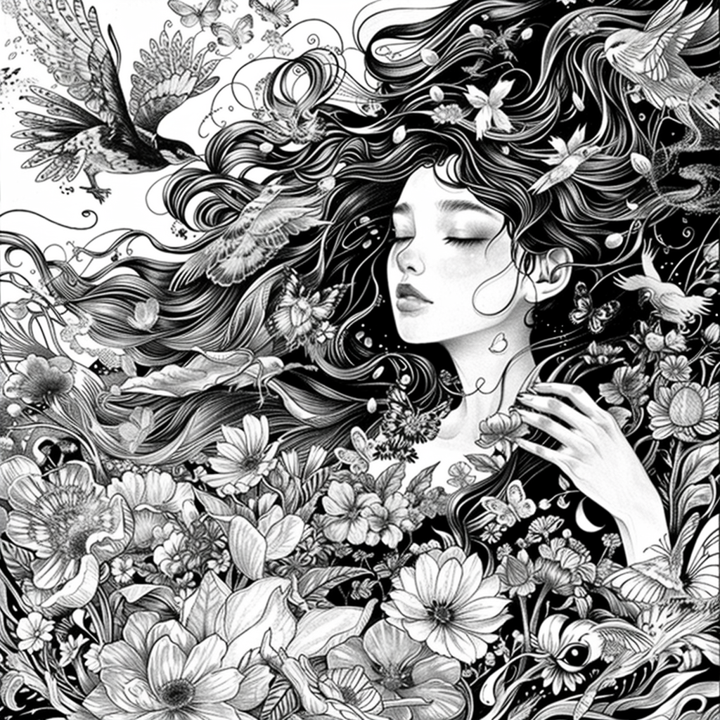 The Butterfly Muse of Eternal Spring