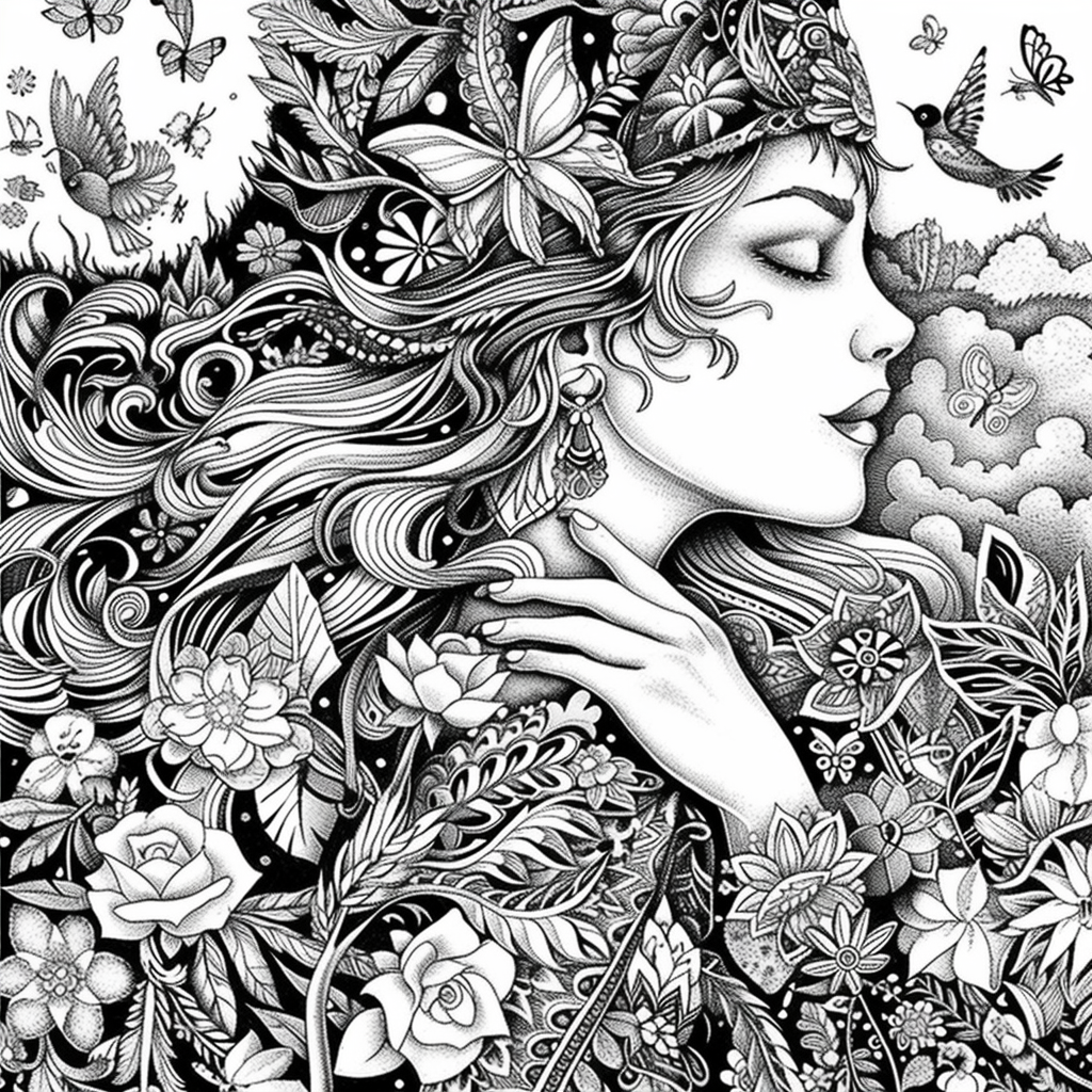 The Butterfly Muse of Eternal Spring