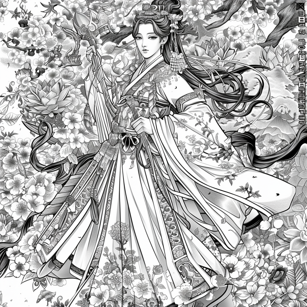 The Serene Lotus Princess