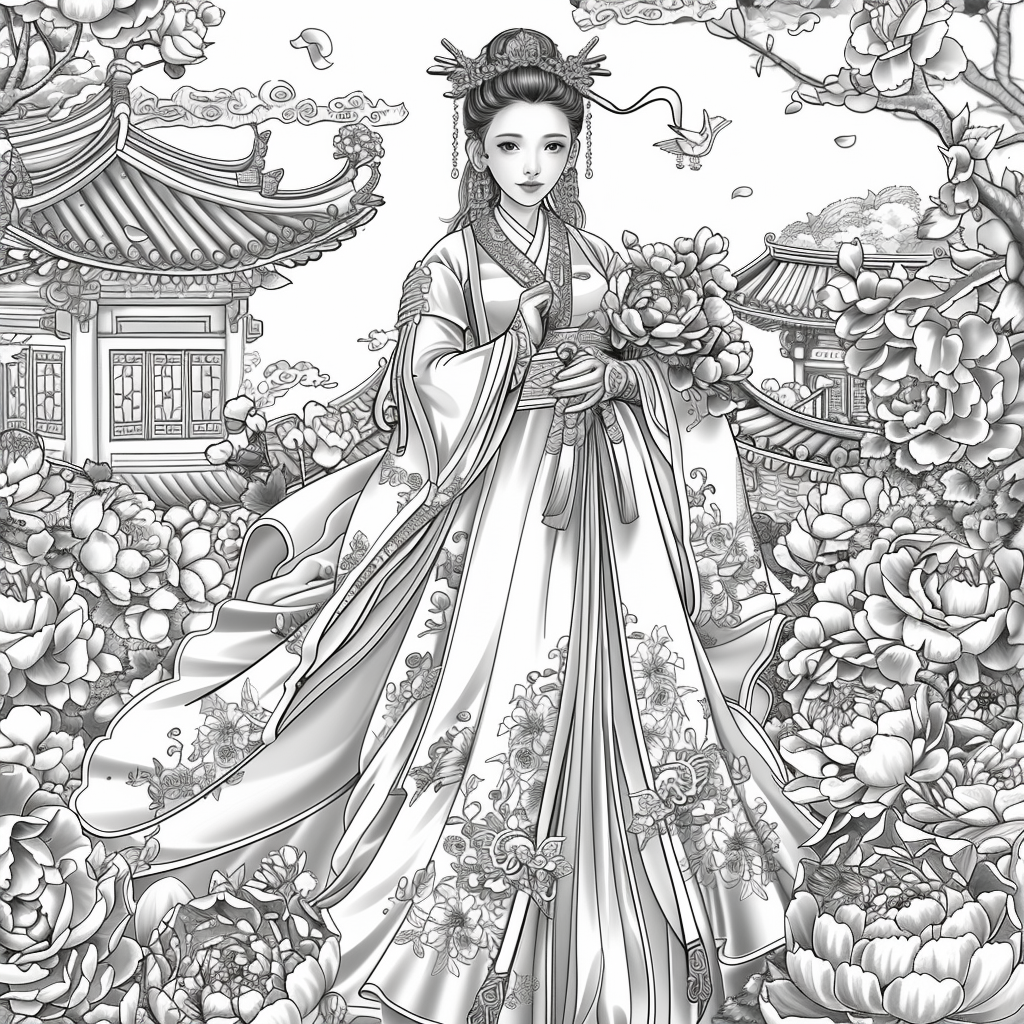 The Serene Lotus Princess