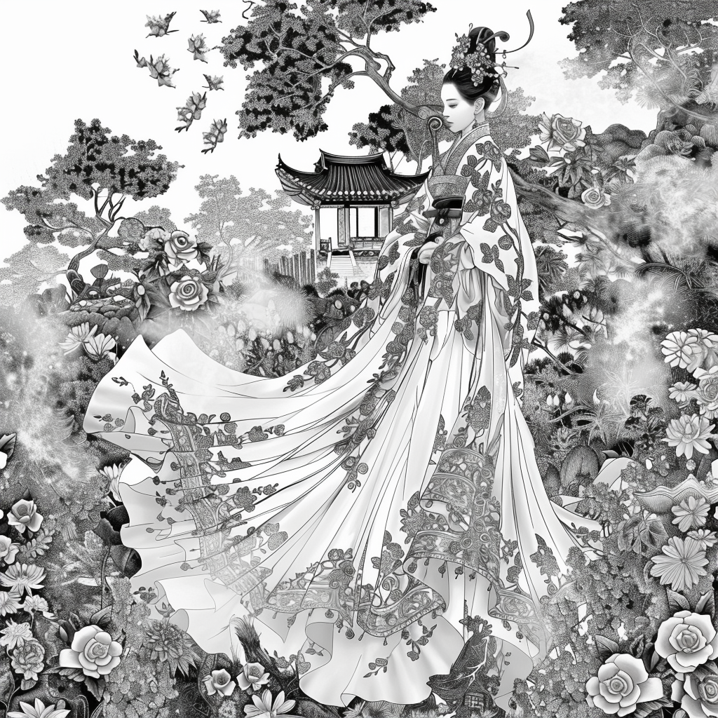 The Serene Lotus Princess