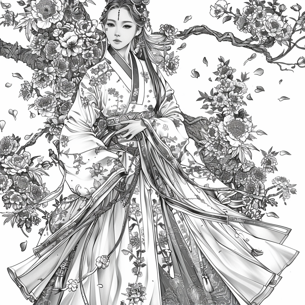 The Serene Lotus Princess