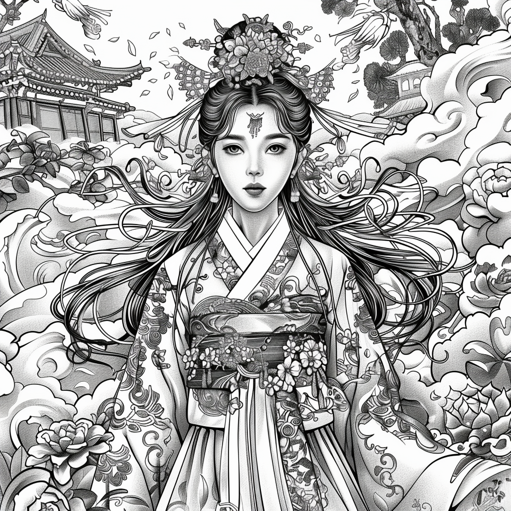 The Serene Lotus Princess