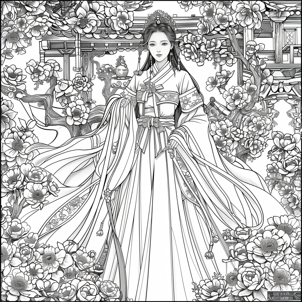 The Serene Lotus Princess