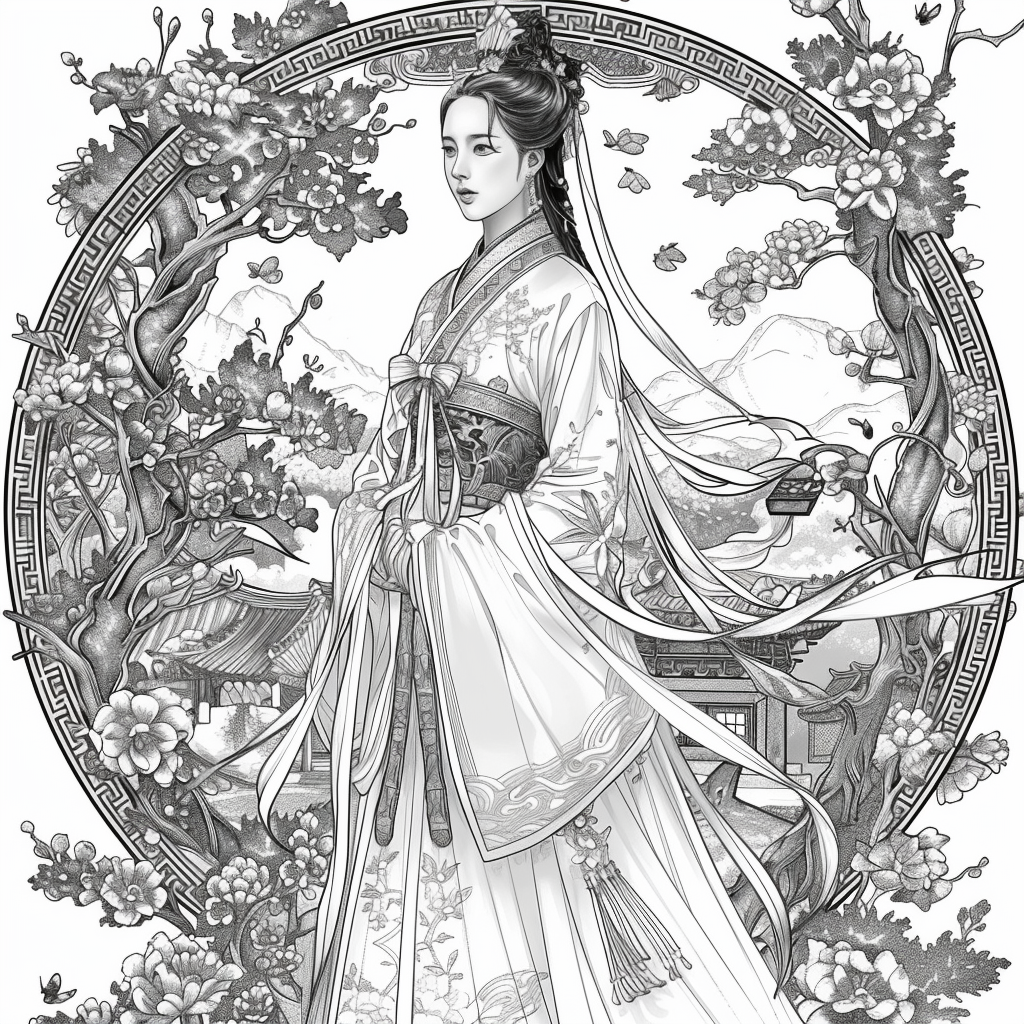 The Serene Lotus Princess