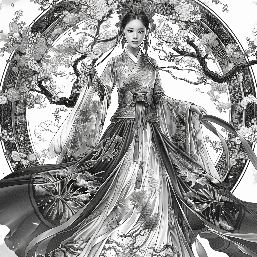 The Serene Lotus Princess