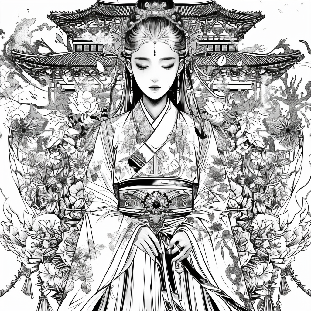 The Serene Lotus Princess