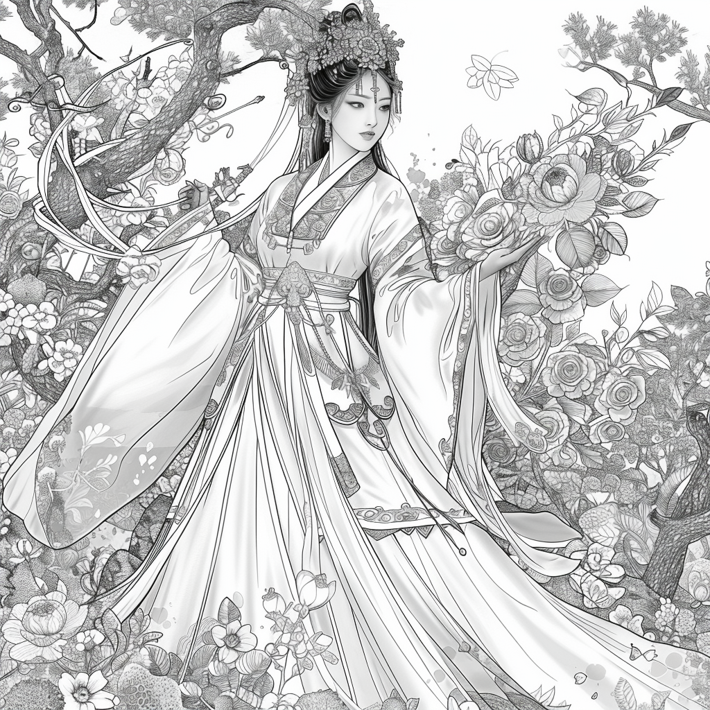 The Serene Lotus Princess