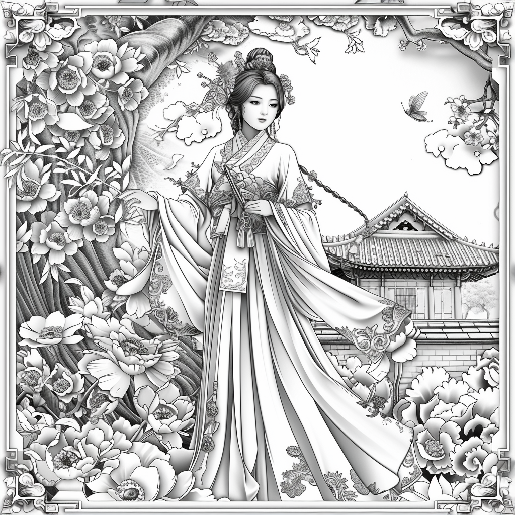 The Serene Lotus Princess