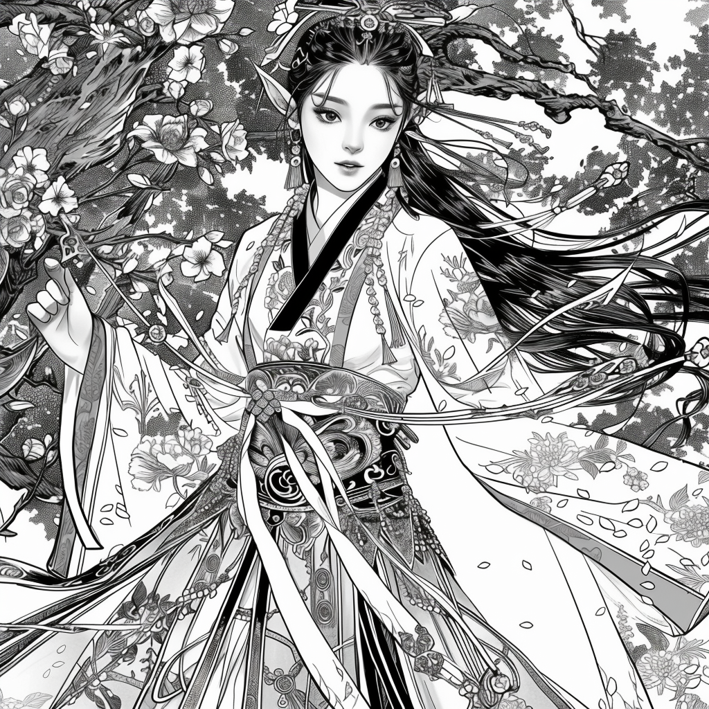 The Serene Lotus Princess