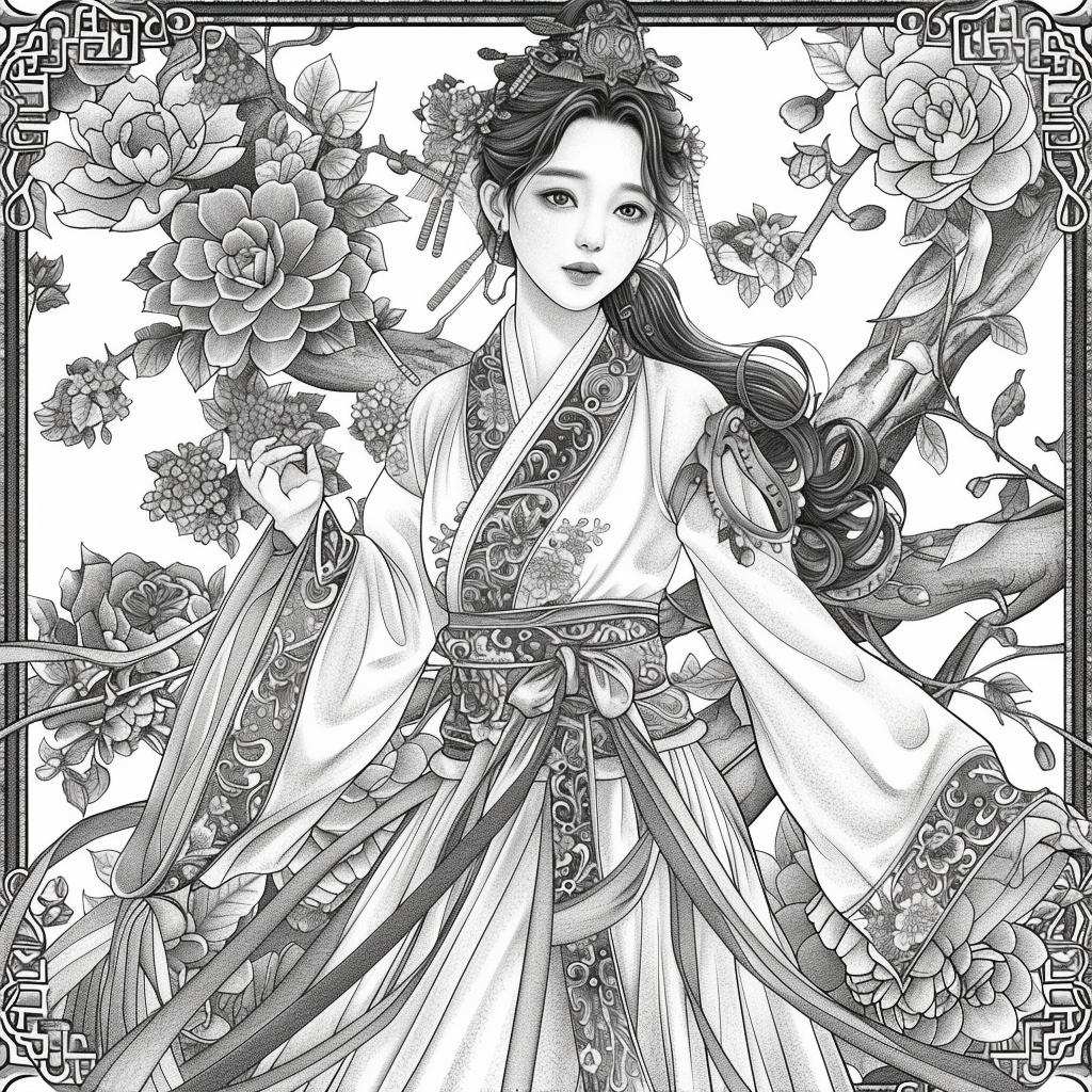 The Serene Lotus Princess