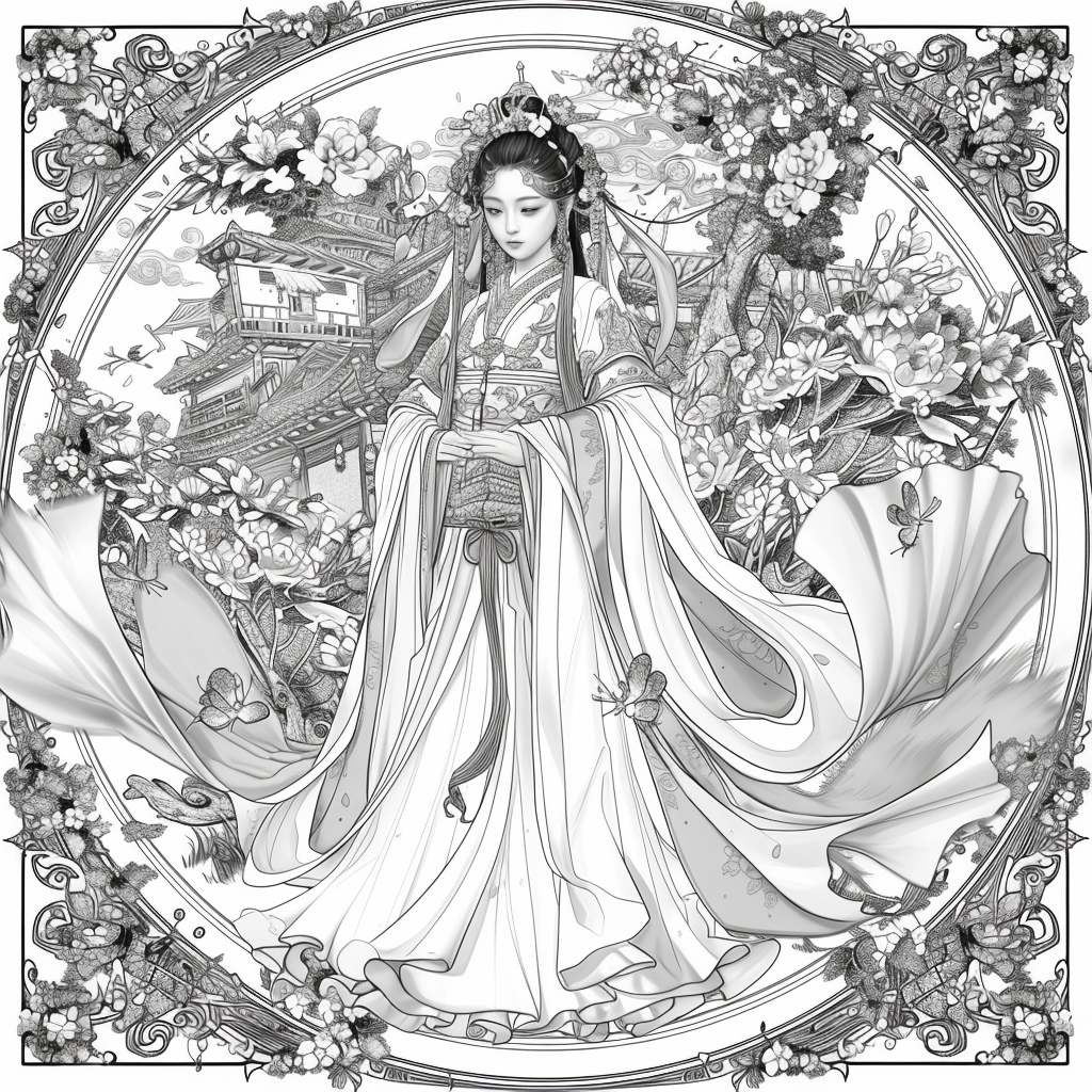 The Serene Lotus Princess