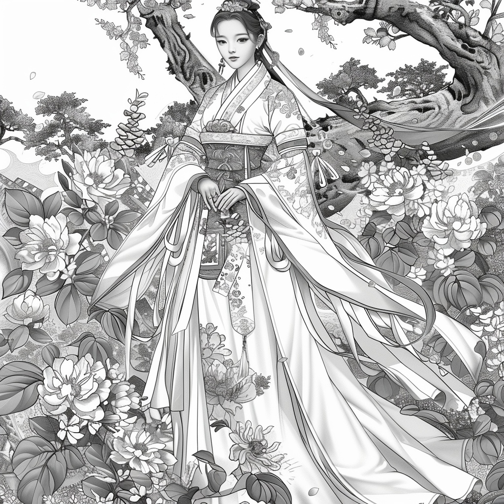 The Serene Lotus Princess