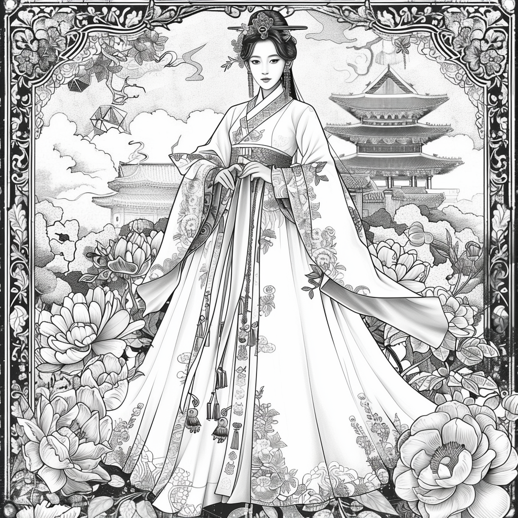 The Serene Lotus Princess