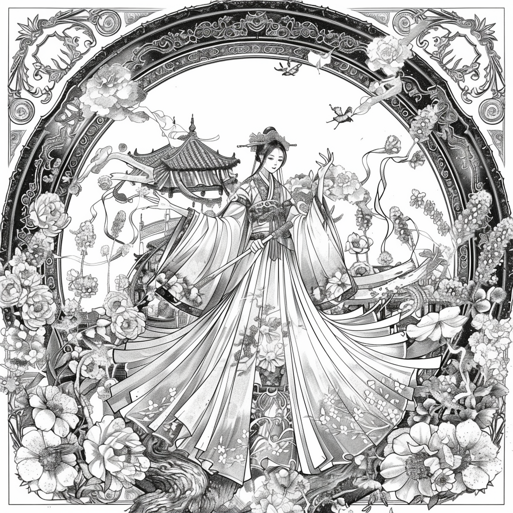 The Serene Lotus Princess