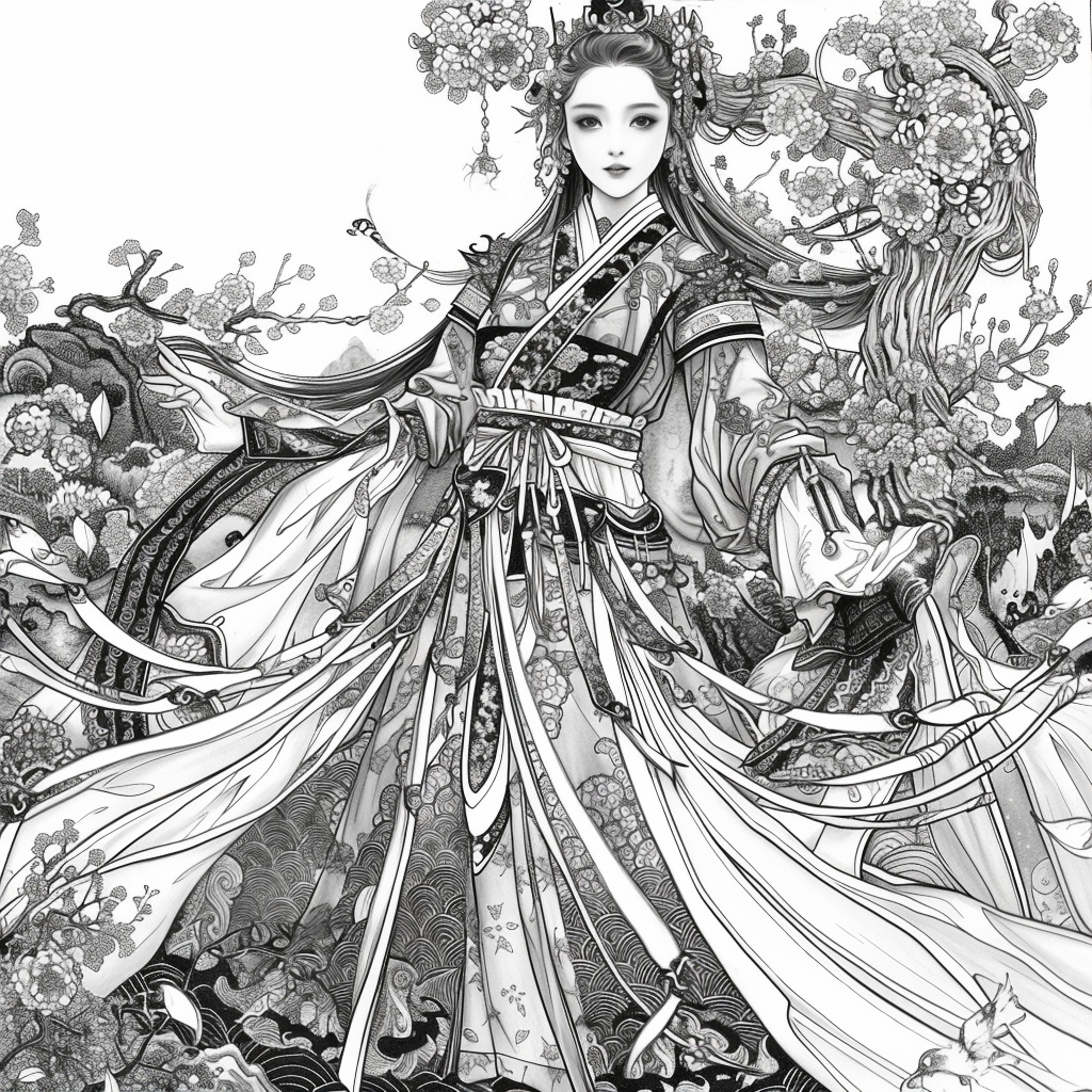 The Serene Lotus Princess