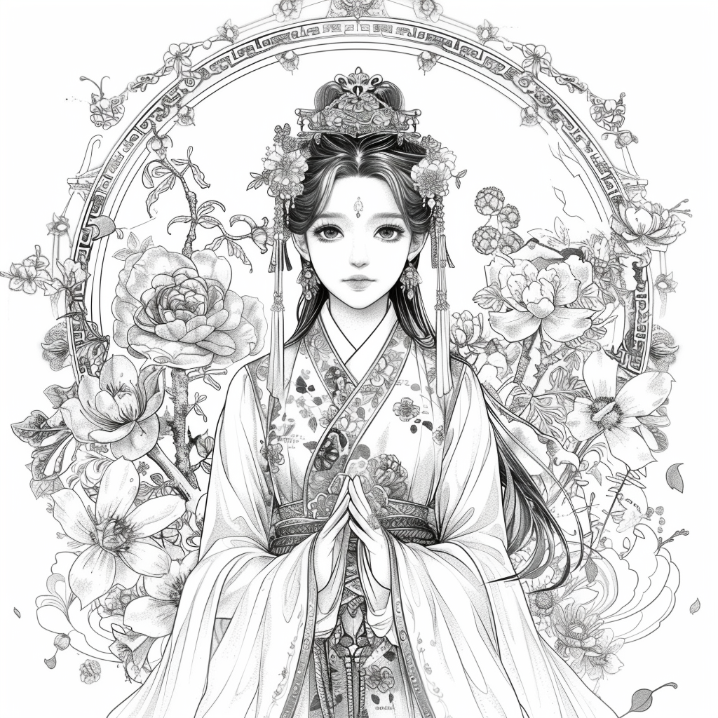 The Serene Lotus Princess