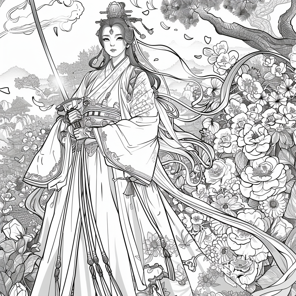 The Eternal Empress of Blossoms and Waves
