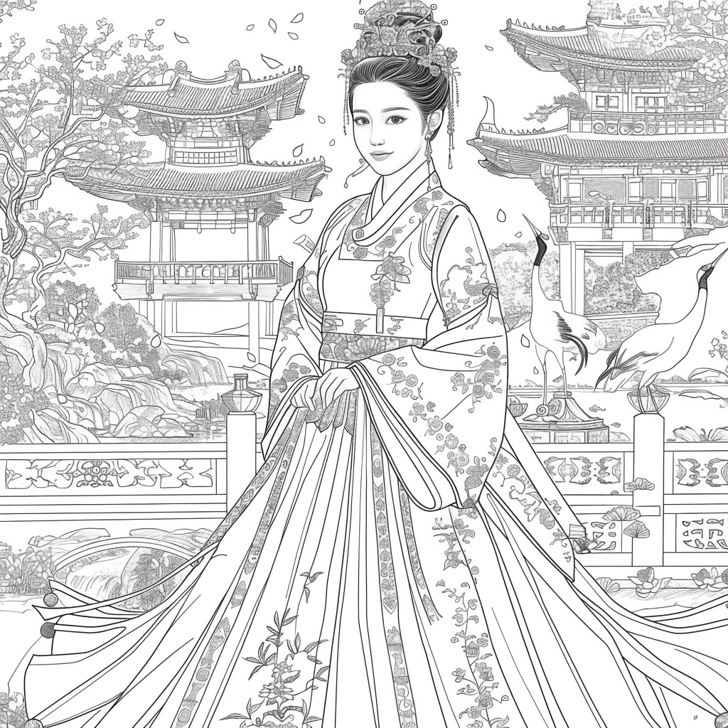 he Blossom Princess and Her Elephant