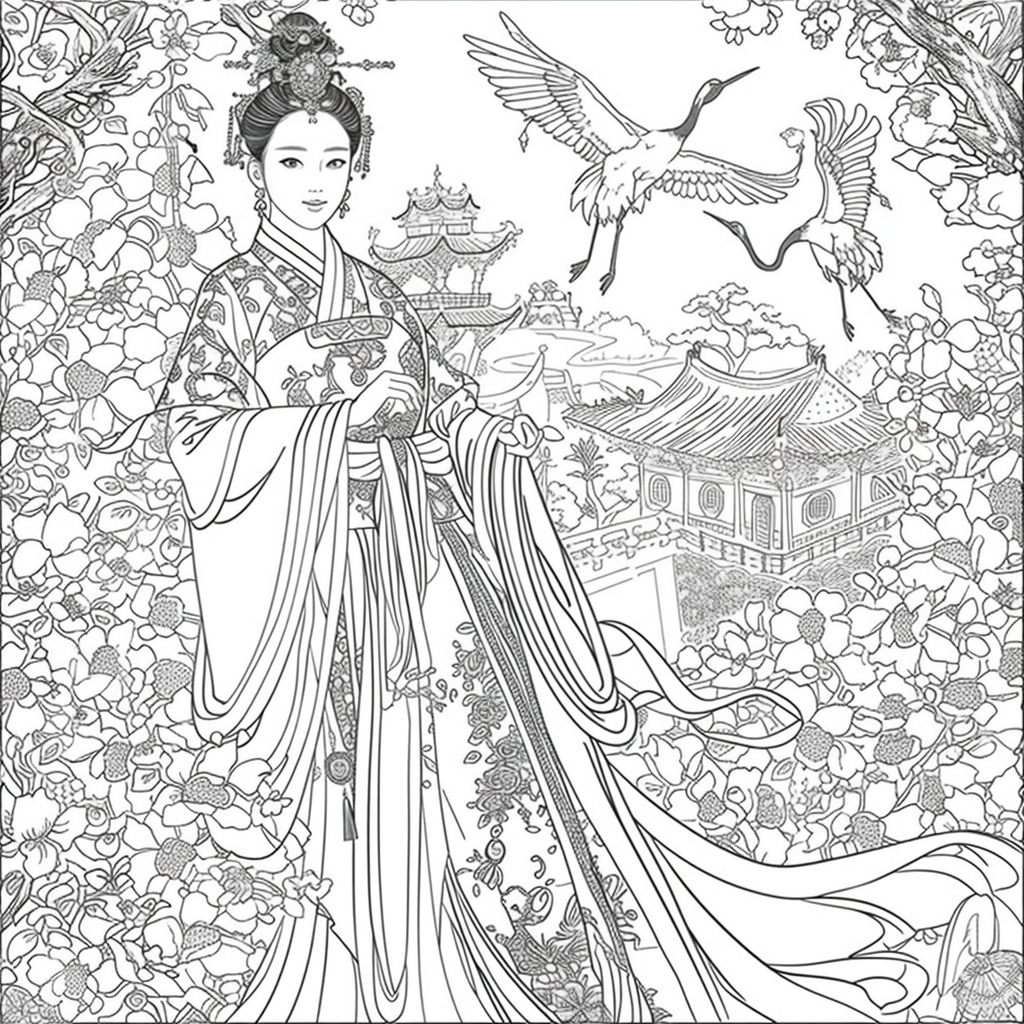 he Blossom Princess and Her Elephant