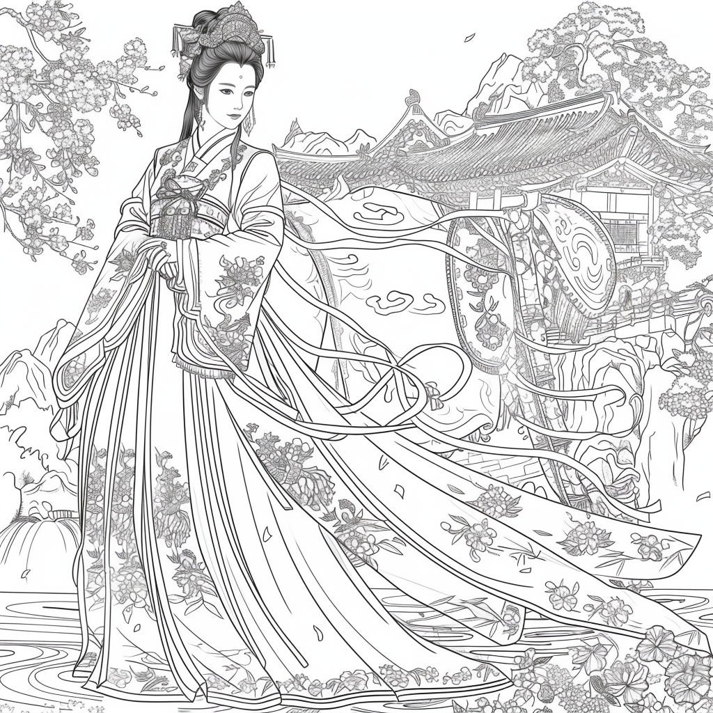 he Blossom Princess and Her Elephant