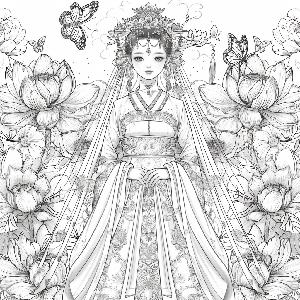 The Radiant Lotus Bride