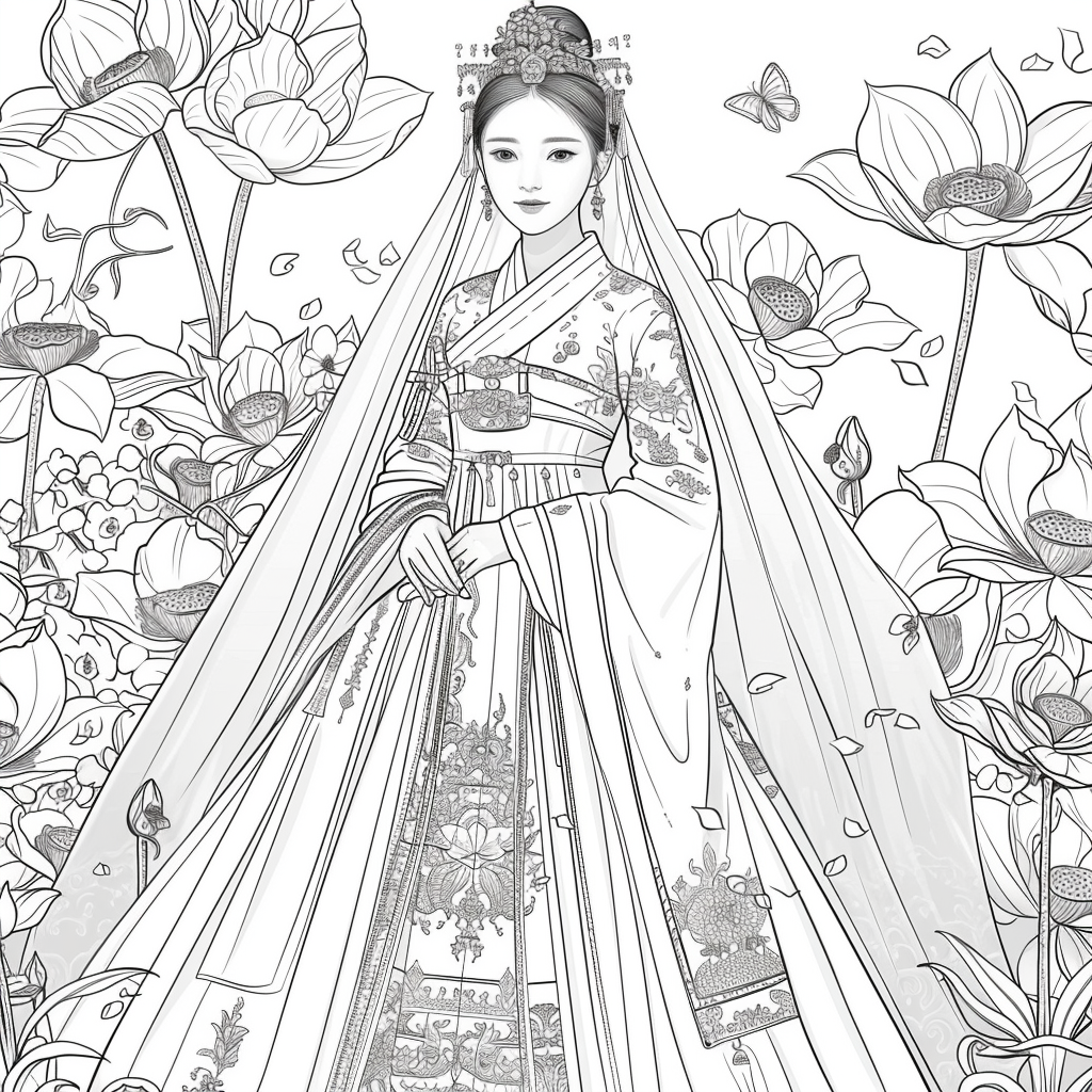 The Radiant Lotus Bride