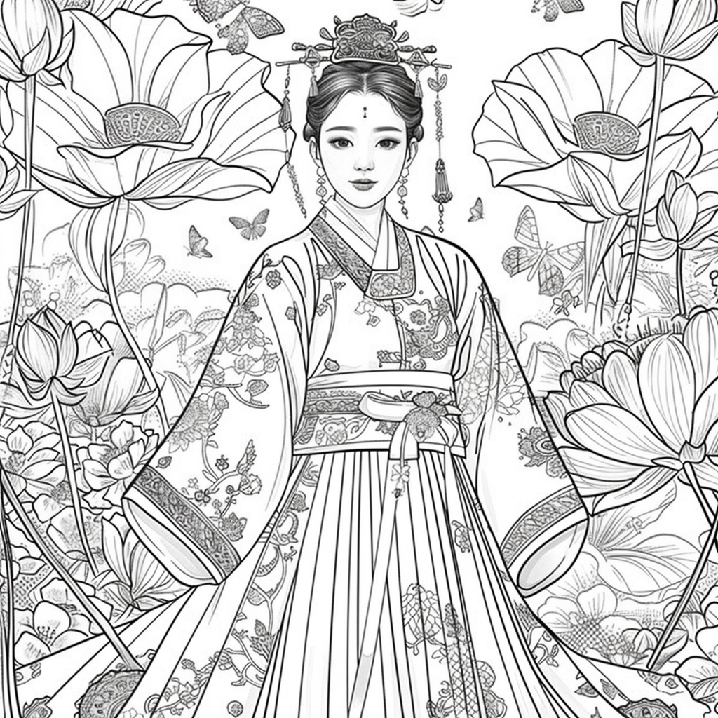 The Radiant Lotus Bride